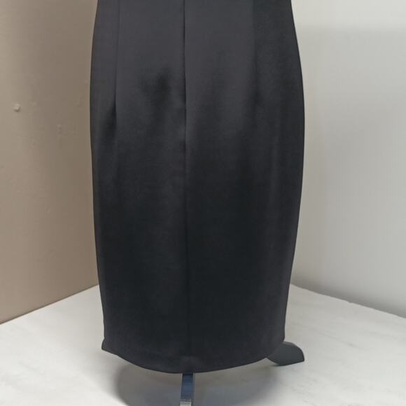 ANNE Klein chic sleeveless black dress lined sheath knee-length dress size 12 - Picture 9 of 14